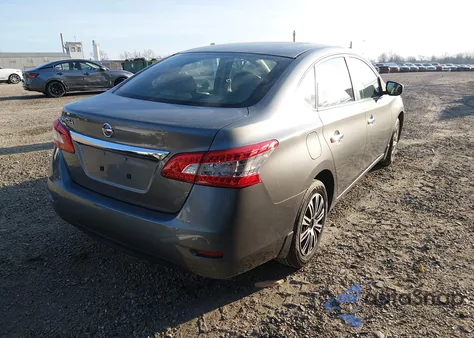 2015 Nissan Sentra S from USA, damaged, VIN 3N1AB7AP4FY226868